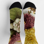 Blume Mum Floral Socken (Oben)