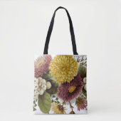 Blume Mum Floral Tasche (Vorderseite)