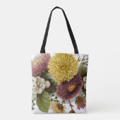 Blume Mum Floral Tasche (Rückseite)