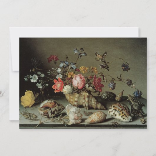 Blume, Muscheln und Insekten Balthasar van der Ast (Vorderseite)