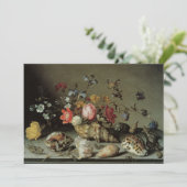 Blume, Muscheln und Insekten Balthasar van der Ast (Stehend Vorderseite)