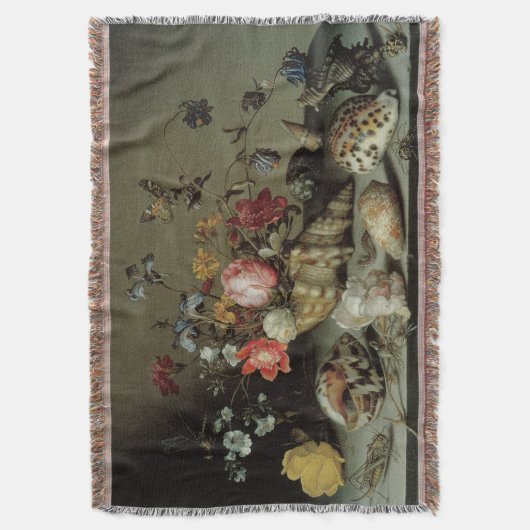 Blume, Muscheln und Insekten Balthasar van der Ast Decke (Vorderseite Vertikal)