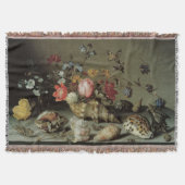 Blume, Muscheln und Insekten Balthasar van der Ast Decke (Vorderseite)