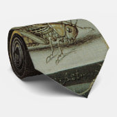 Blume, Muscheln und Insekten Balthasar van der Ast Krawatte (Gerollt)