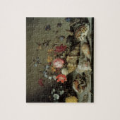 Blume, Muscheln und Insekten Balthasar van der Ast Puzzle (Vertikal)
