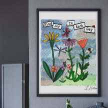 Blume, Musical Notes und Joy Artwork