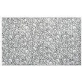 Blume Muster 080821 - Schwarz/Weiß Stoff (Yard (91,4 cm))