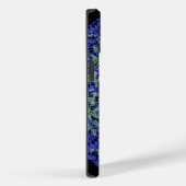 Blume Muster 08.b Schwarze BG Case-Mate iPhone Hülle (Rückseite / Rechts)