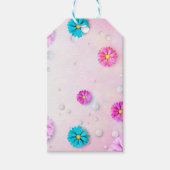 Blume Muster 7 Geschenkanhänger (Vorderseite)