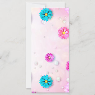 Blume Muster 7 Magneteinladung