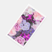 Blume Muster 8 Serviette (Ecke)