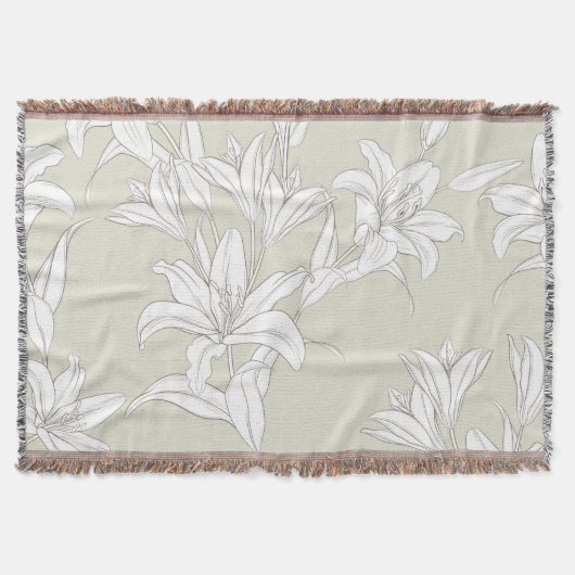 Blume Muster 9 Decke (Vorderseite)