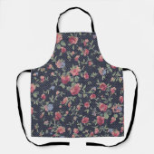 Blume Muster All-over-Print-Schürze, Mittel 26" x3 Schürze (Vorderseite)