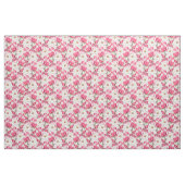 Blume Muster Aquarellfarbe Rosa Stoff (Yard (91,4 cm))