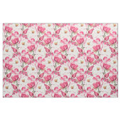 Blume Muster Aquarellfarbe Rosa Stoff (Fat Quarter (45,7 x 55,9 cm))