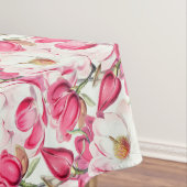 Blume Muster Aquarellfarbe Rosa Tischdecke (Beispiel)