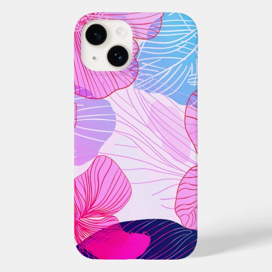 Blume, Muster, Blumen Case-Mate iPhone Hülle (Rückseite)
