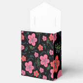 Blume Muster bunt schön Geschenkschachtel (Geöffnet)