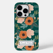 Blume Muster Case-Mate iPhone Fall Hülle (Rückseite)