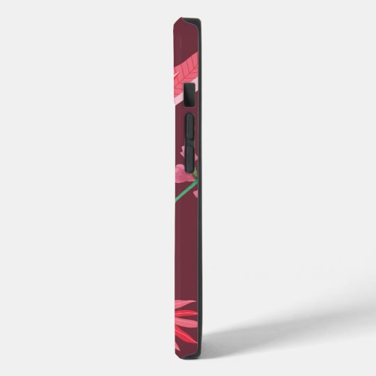 Blume Muster. Case-Mate iPhone Hülle (Rückseite / Links)