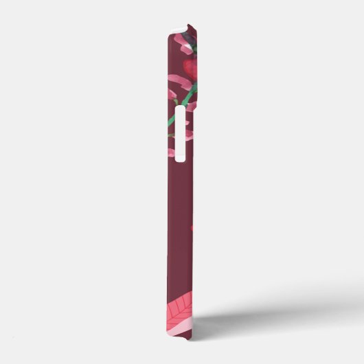 Blume Muster. Case-Mate iPhone Hülle (Rückseite / Rechts)