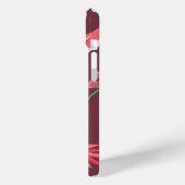 Blume Muster. Case-Mate iPhone Hülle (Rückseite / Links)