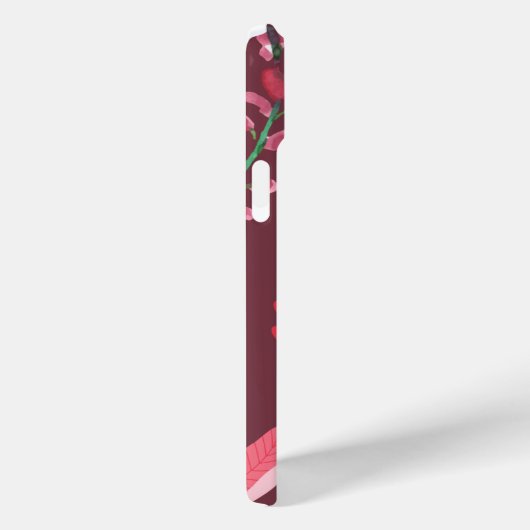 Blume Muster. Case-Mate iPhone Hülle (Rückseite / Rechts)