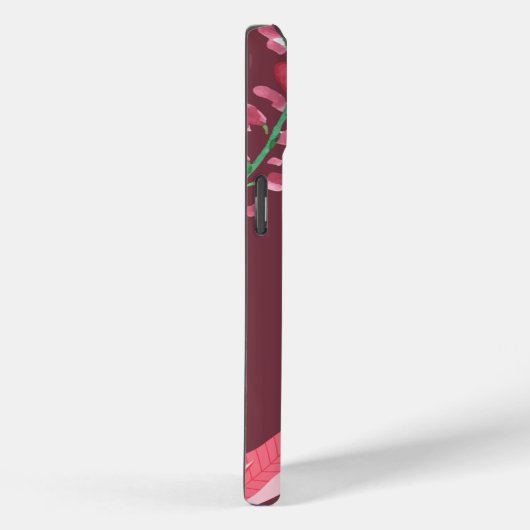 Blume Muster. Case-Mate iPhone Hülle (Rückseite / Rechts)