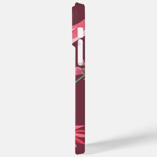 Blume Muster. Case-Mate iPhone Hülle (Rückseite / Links)