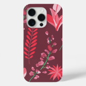 Blume Muster. Case-Mate iPhone Hülle (Rückseite)