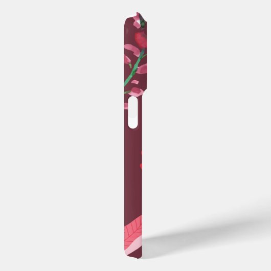 Blume Muster. Case-Mate iPhone Hülle (Rückseite / Rechts)