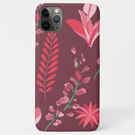 Blume Muster. Case-Mate iPhone Hülle (Rückseite)