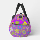Blume-Muster der 1960er Jahre Duffle Bag (Rechts)