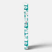 Blume-Muster des hawaiianischen Hibiskus Case-Mate iPhone Hülle (Rückseite / Links)