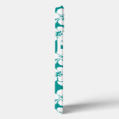 Blume-Muster des hawaiianischen Hibiskus Case-Mate iPhone Hülle (Rückseite / Rechts)