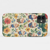 Blume Muster-Design Case-Mate iPhone Hülle (Rückseite (Horizontal))