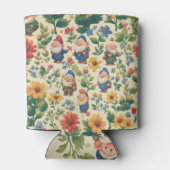 Blume Muster-Design Dosenkühler (Rückseite)