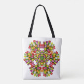 Blume Muster-Design für Tote-Beutel Tasche (Rückseite)