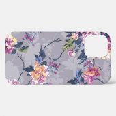 Blume Muster Design Textil Illustration Kunst, Bas Case-Mate iPhone Hülle (Rückseite (Horizontal))