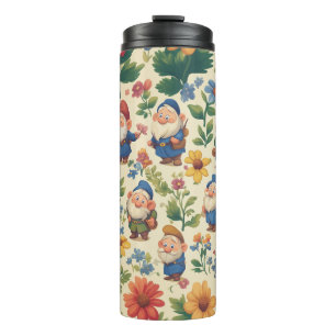 Blume Muster-Design Thermosbecher