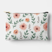 Blume Muster Druckausschnitt Nähtasche Zubehörtasche (Vorderseite)