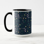 Blume Muster Federflur Combo Tasse (Links)