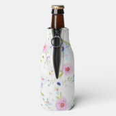 Blume Muster Flasche Cooler Flaschenkühler (Flasche Rückseite)