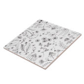 Blume-Muster Fliese (Seite)