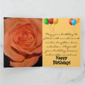 Blume Muster Frieden Liebe Party Frieden Schicksal Dankeskarte (Innenseite)