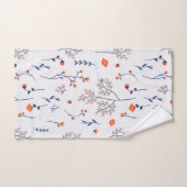 Blume Muster Frühjahrsmuster Badhandtuch Set (Handtuch)