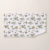 Blume Muster Frühjahrsmuster Badhandtuch Set (Handtuch)