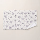 Blume Muster Frühjahrsmuster Badhandtuch Set (Handtuch)
