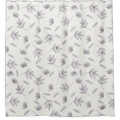 Blume Muster Frühjahrsmuster Duschvorhang (Vorderseite)