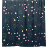 Blume Muster Frühjahrsmuster Duschvorhang (Vorderseite)
